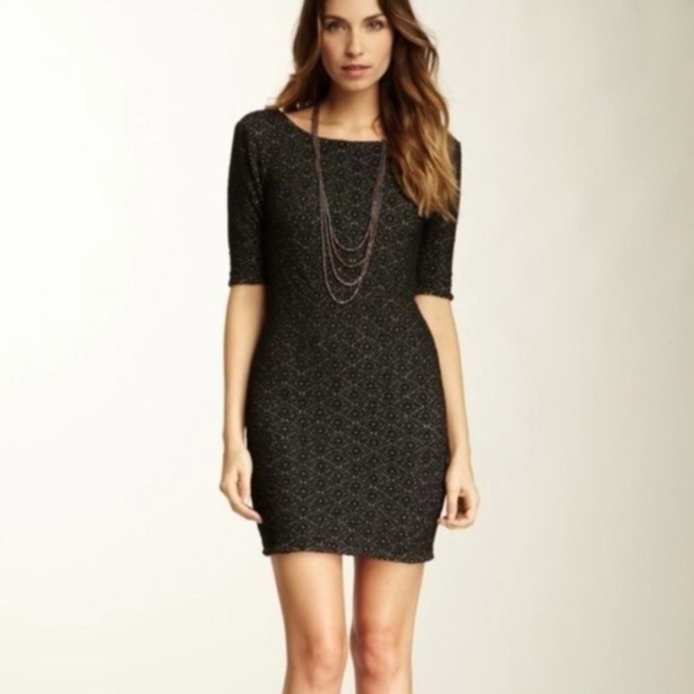3/$20 Free People Lady Pucker Scoop Back Dress